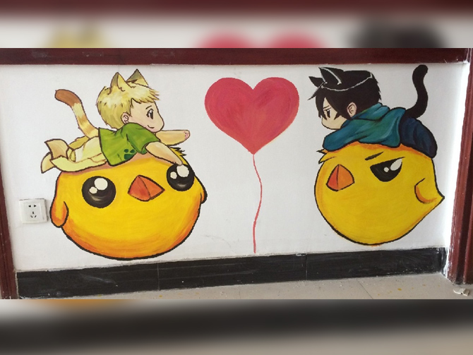 兒童房墻體彩繪